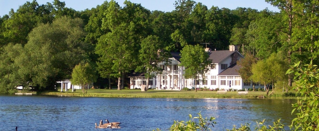 Cromaine across the lake